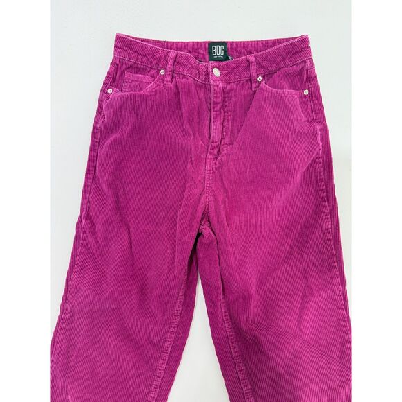 BDG fuchsia mom high rise corduroy pants, size 29 - Picture 8 of 9